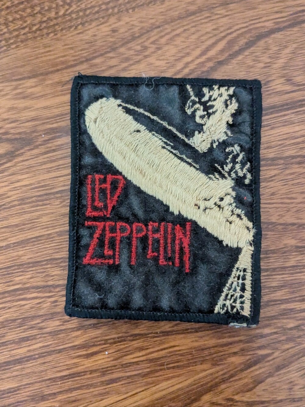 Authentic Vintage 70s Led Zeppelin Patch - Rare Collectors Item